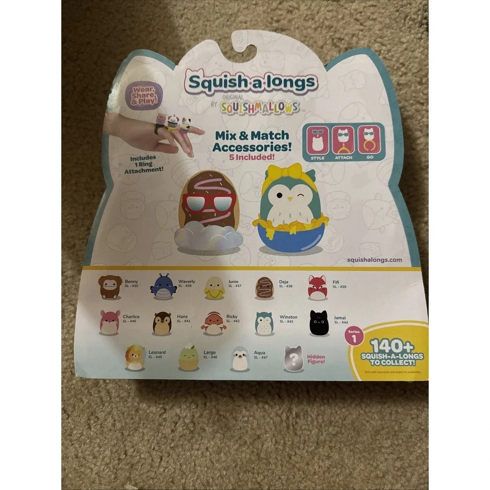 Squish•a•longs Series 1 14 Pack New In Package